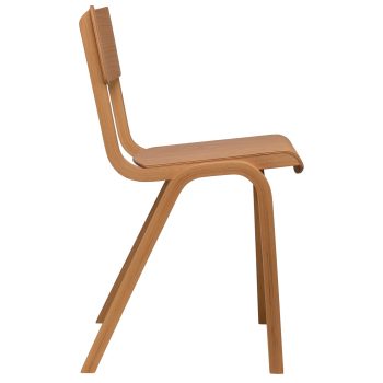 96000720 Stapelstoel Larson Naturel 3hr