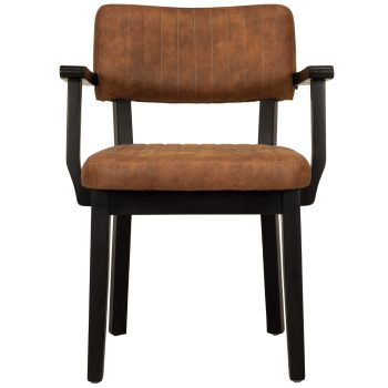 96124400 Armstoel Patrick Cognac 2hrr