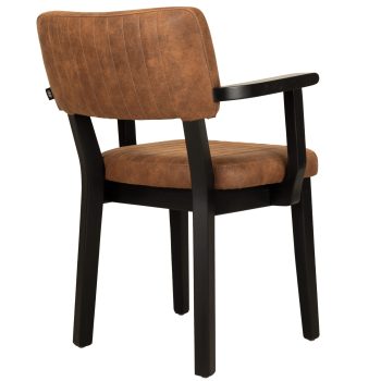 96124400 Armstoel Patrick Cognac 4hrr