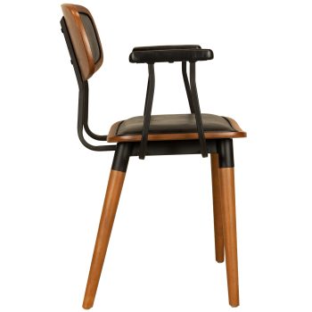 96173080 Armstoel Studo Zwart 3hr