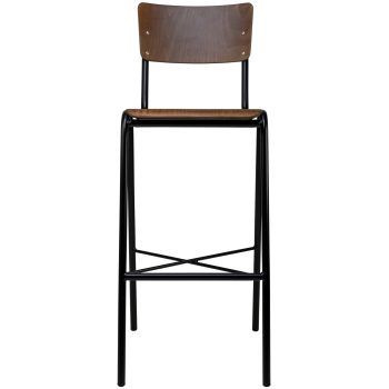 96206220 Skool Barkruk Hout 2hr