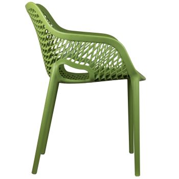 96915310 Terrasstoel Air Arm Olive 3hr