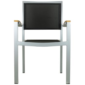 96922700 Terrasstoel Cenon Zilver 2hr