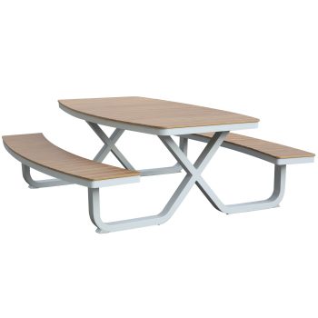 96916830 Troy Alu Picknickset 2.0 Wit 1hr