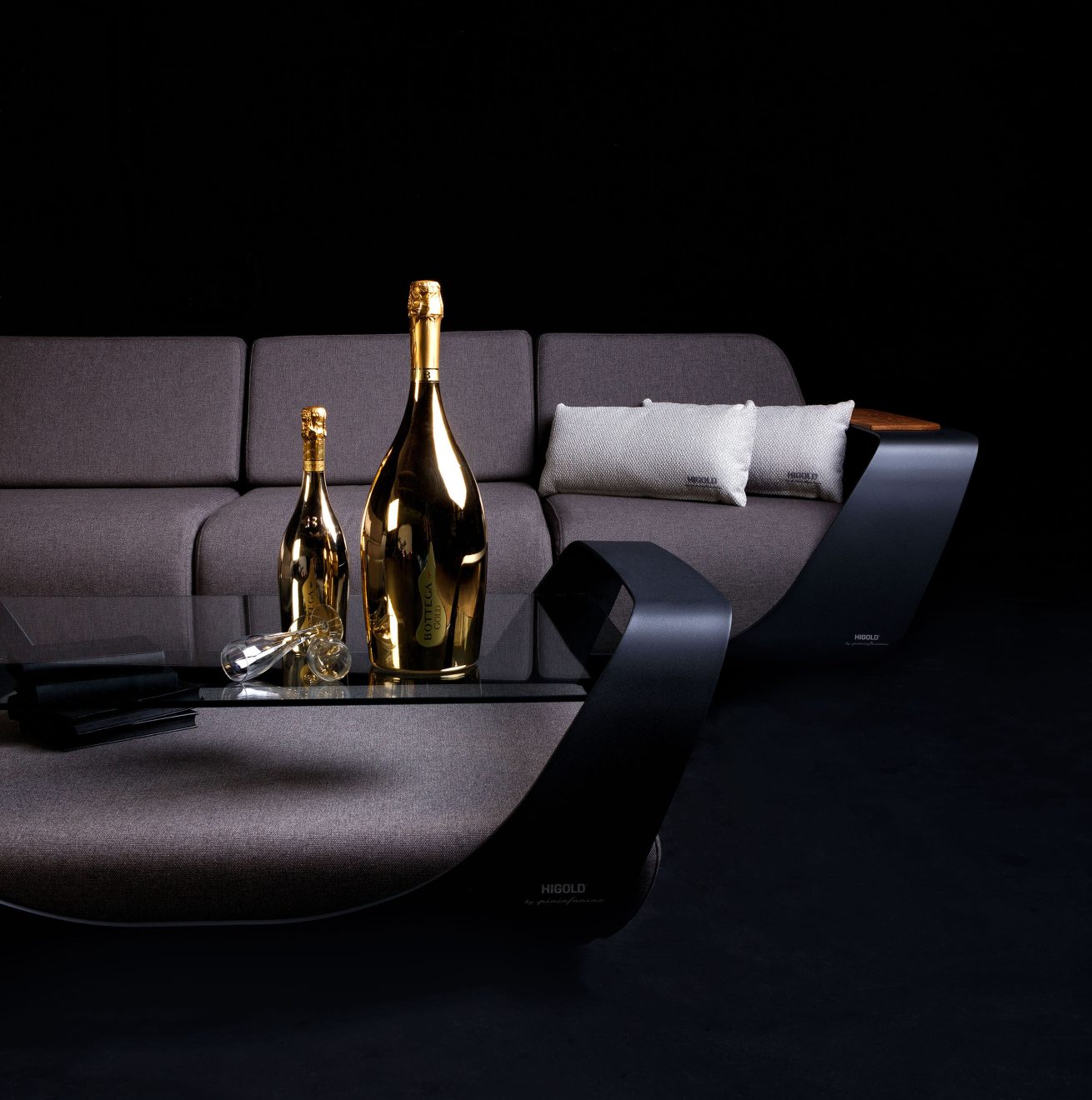 95408180 Onda Hoeklounge Zwart 5hr