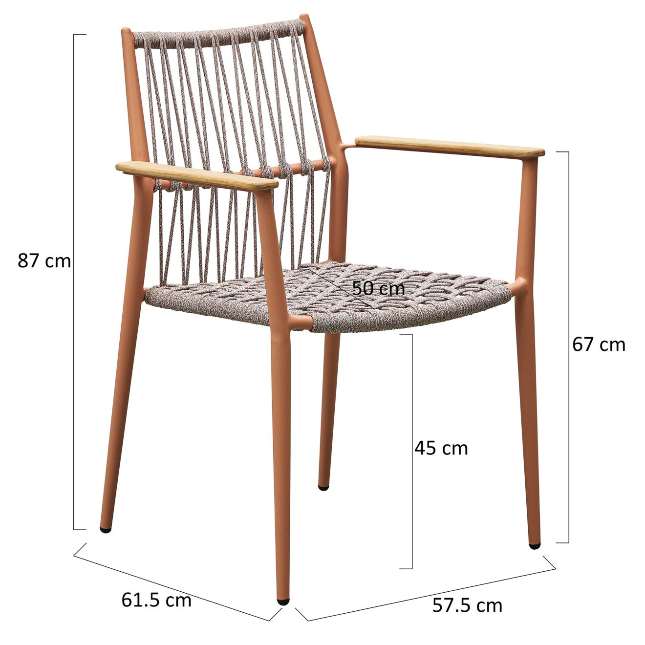 Bali.dining.chair.oranje