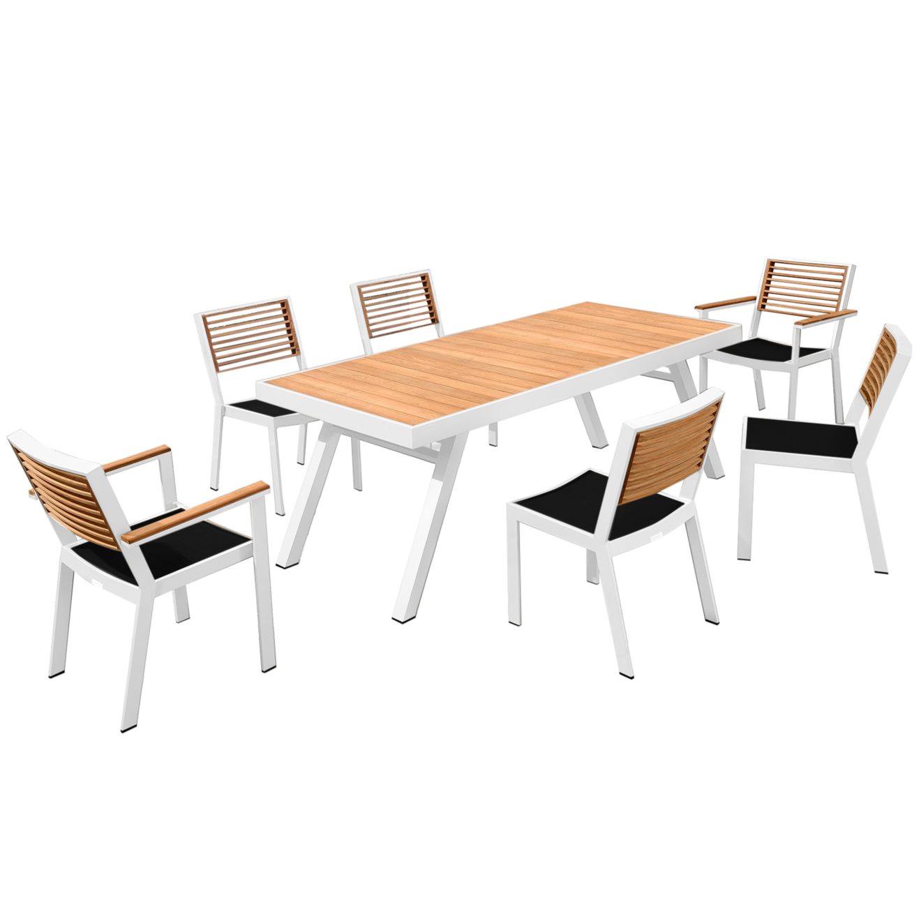 95402380 Diningset 7 Delig 1hr