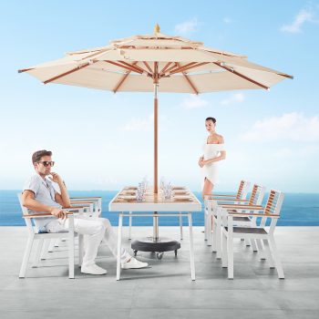 95402380 Diningset 7 Delig 3hr