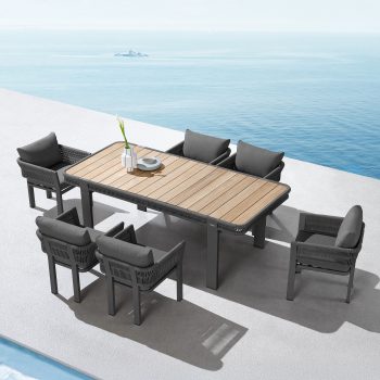 95414280 Borromeo Dining Black 7 Delig 5hr