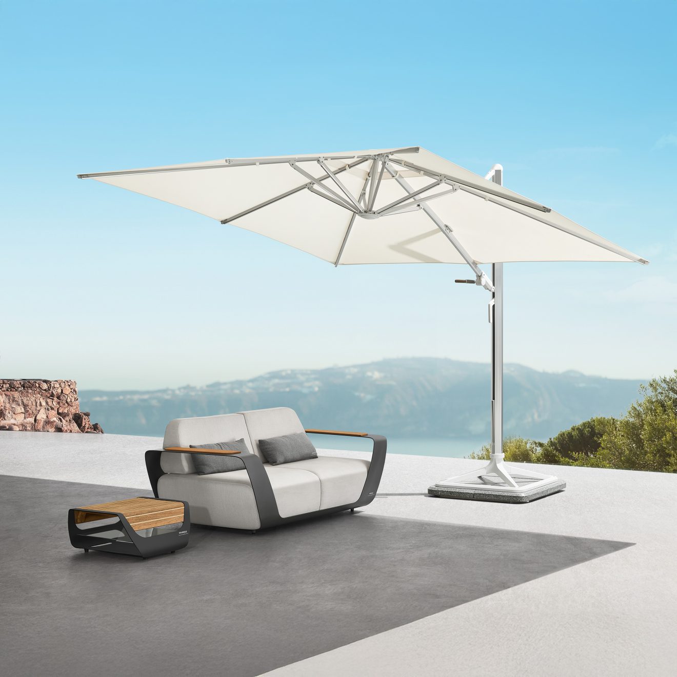 95414310 Levia Parasol Wit 2hr