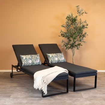 Cobie Sunlounger Zwart : 96911520