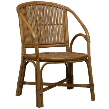 96000820 Indah Loungestoel Rotan Naturel 1hr
