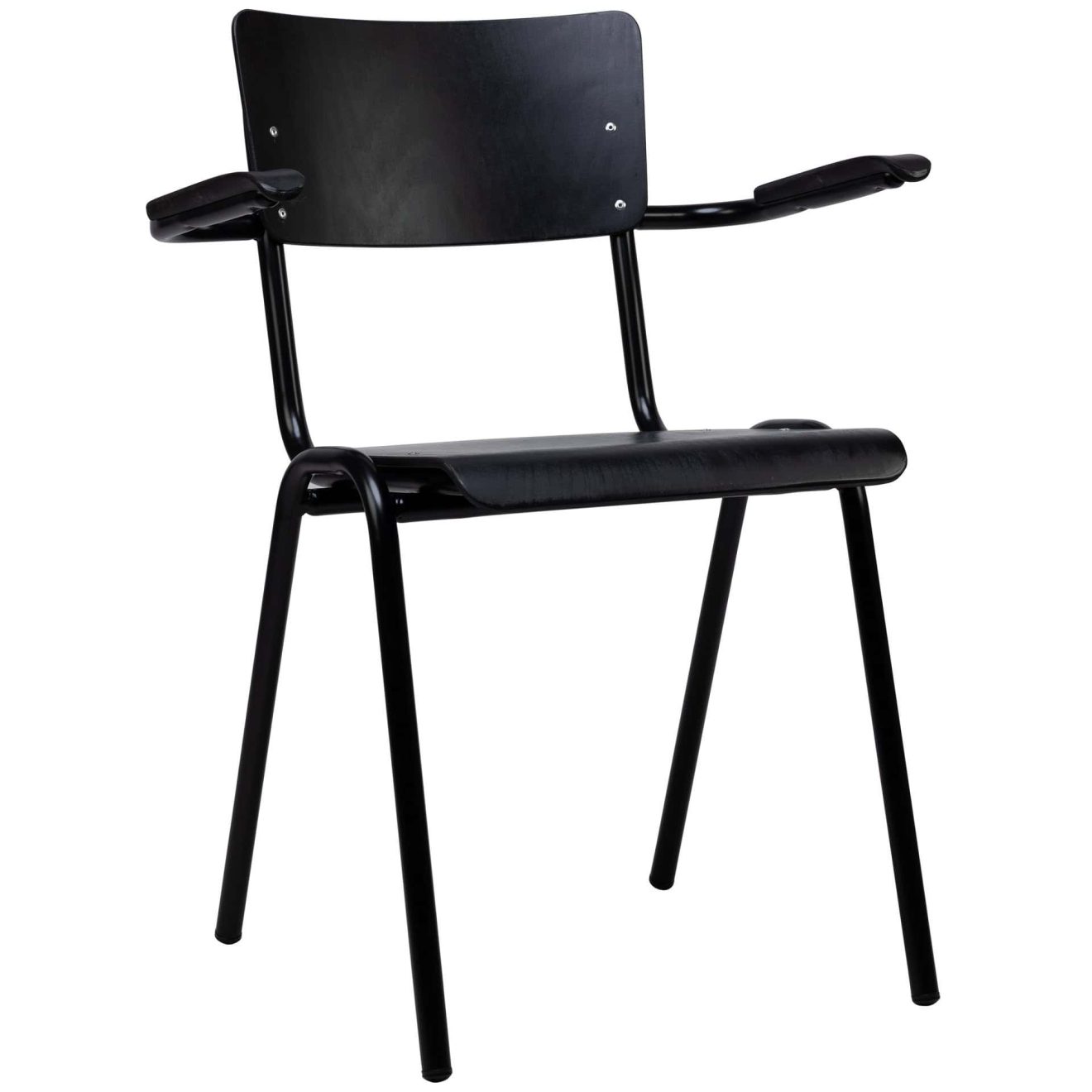 96000770 Skool Armstoel Zwart 1hr