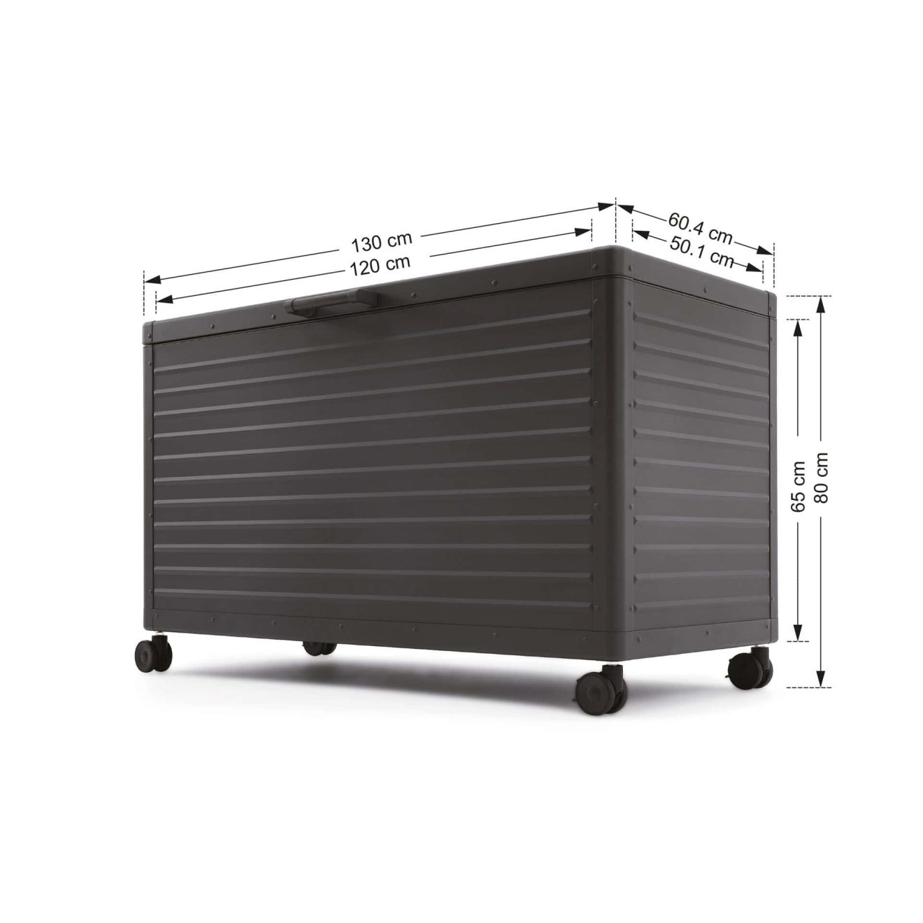 96920160 Trevor Storage Box Black Small 3hr