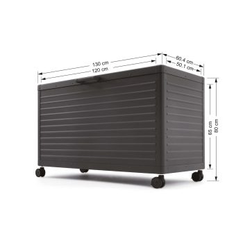 96920160 Trevor Storage Box Black Small 3hr