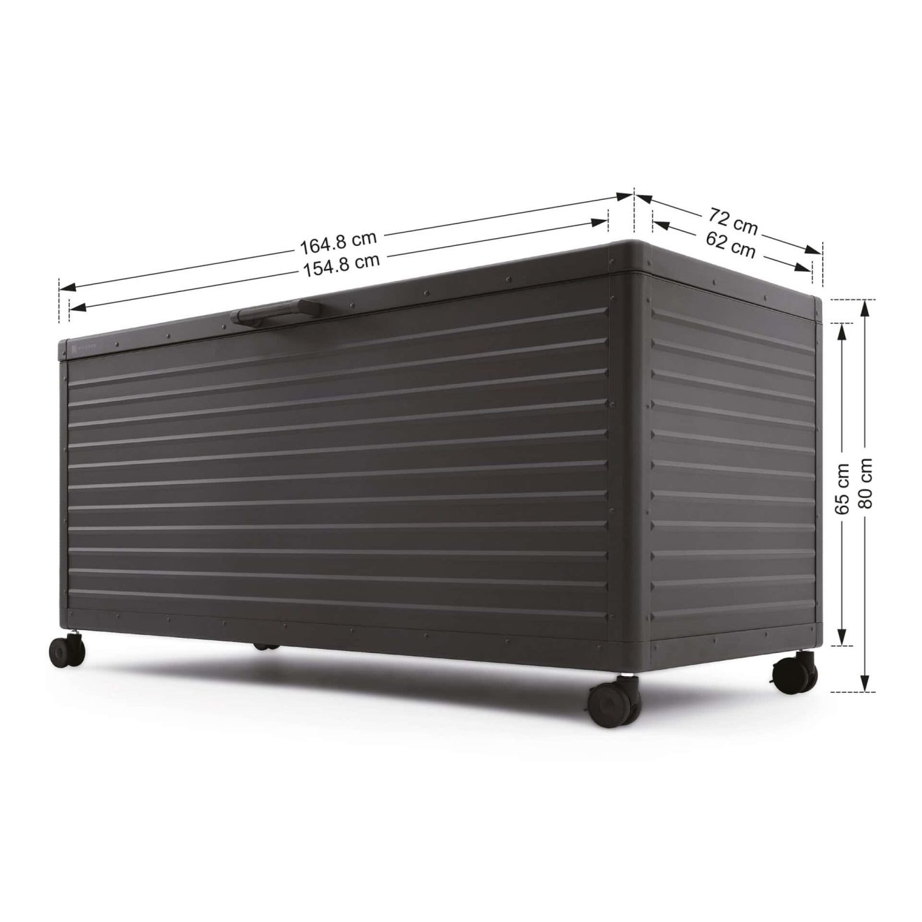 96920200 Trevor Storage Box Black Large 3hr