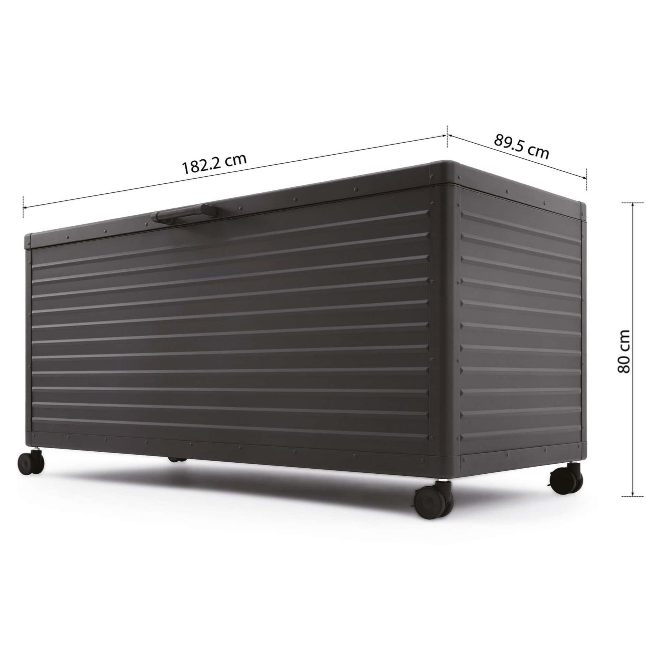 96920330 Trevor Storage Box Black Extra Large 3hr