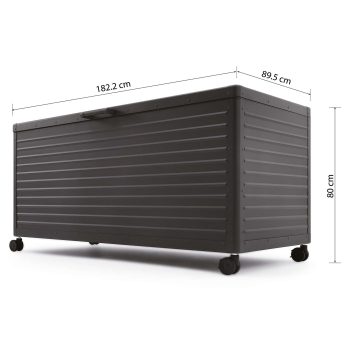 96920330 Trevor Storage Box Black Extra Large 3hr