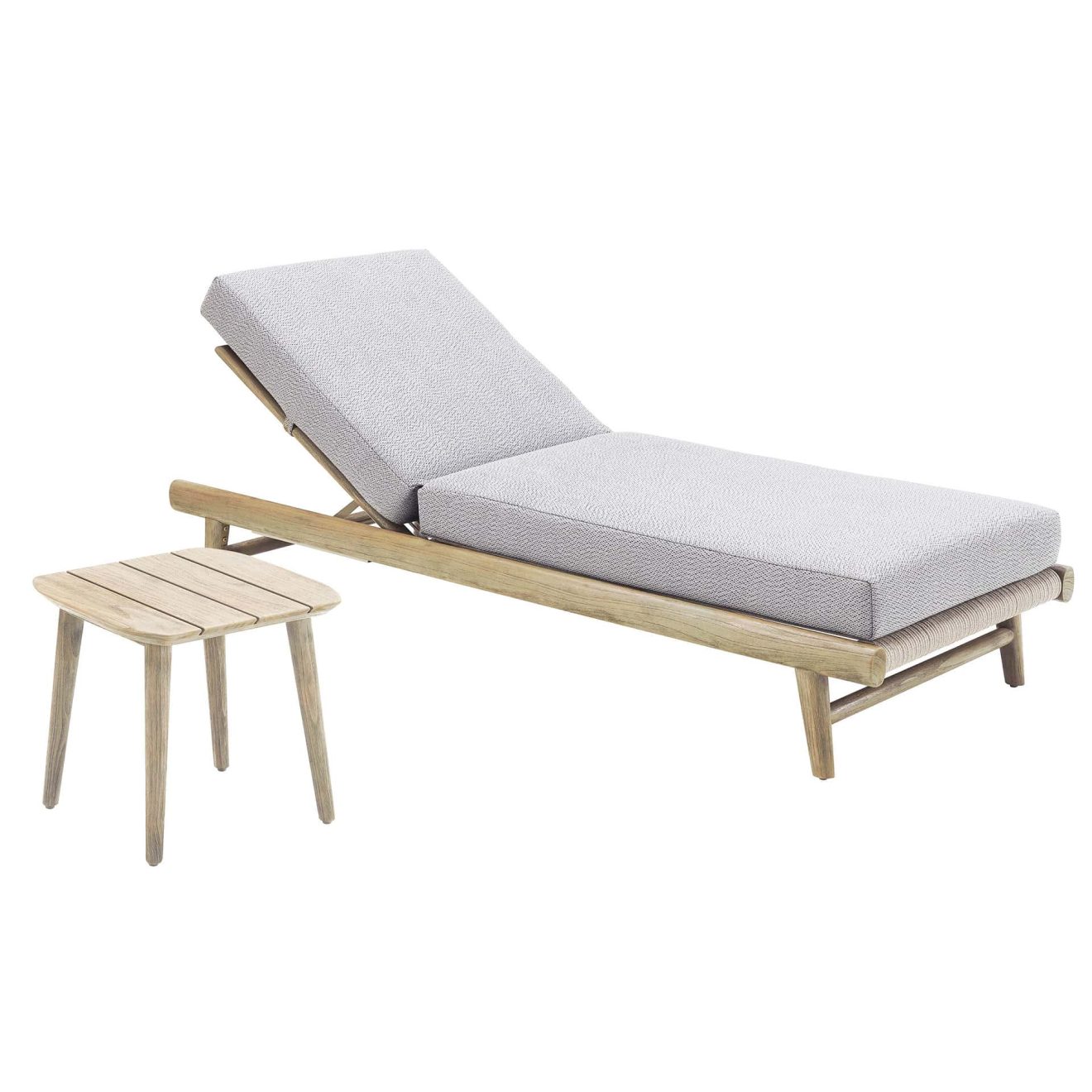 95419400 Leo Sunlounger Wit 1