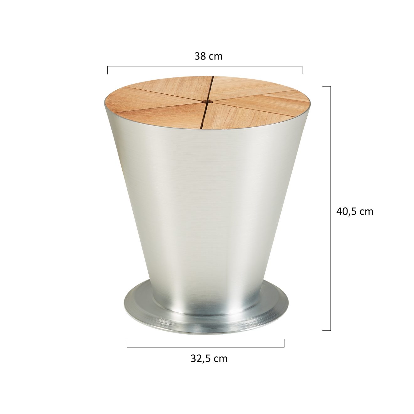 95403210 Icoo Ice Bucket Annodized Afmetingen
