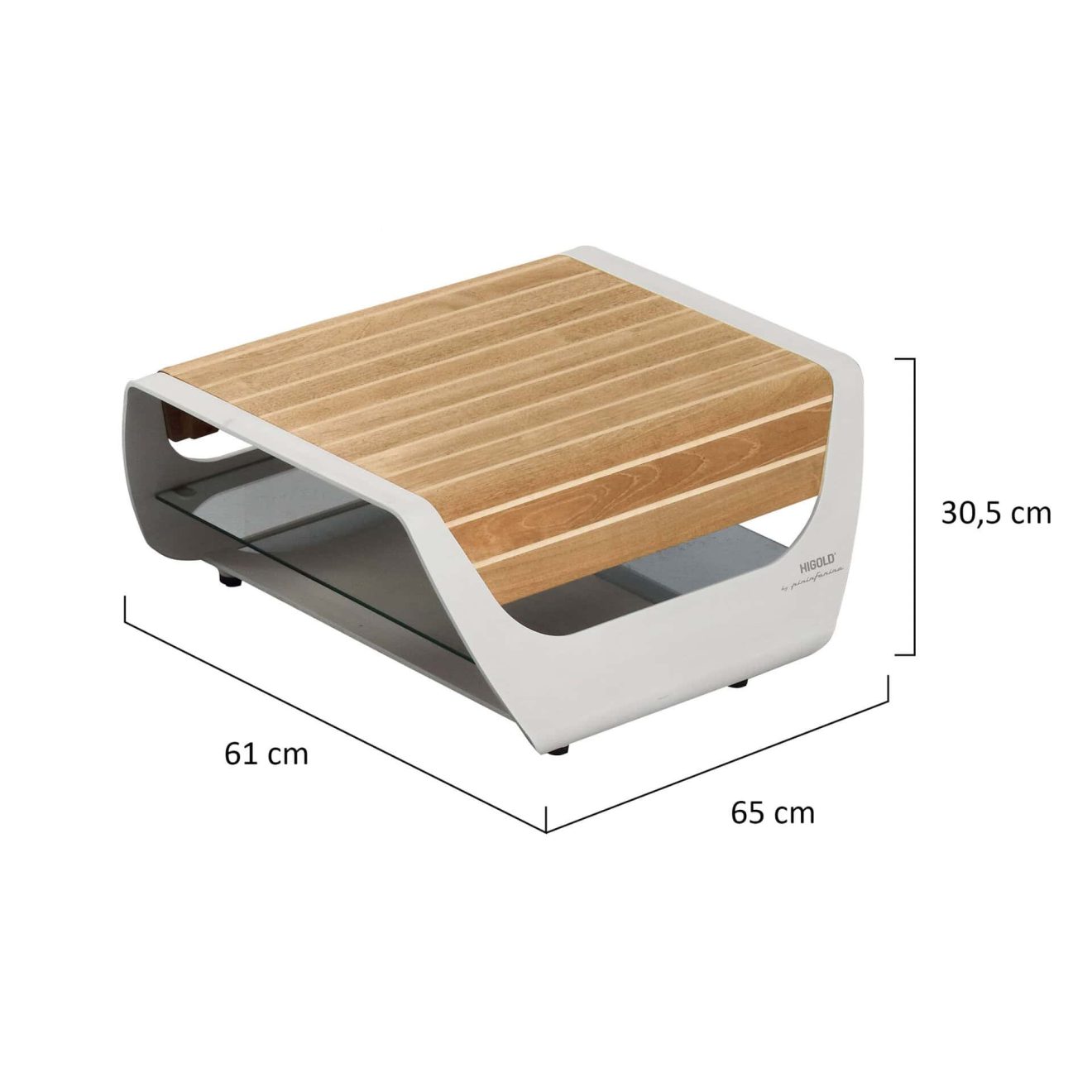 95405180 Onda Sunlounger Tafel Afmeting