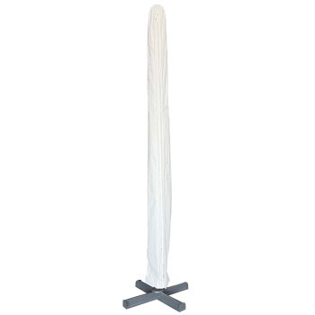 96920670 Parasol Karin2.0 500x500 Zwart Antraciet 3hr