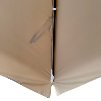 96920680 Parasol Karin2.0 500x500 Ecru Antraciet 5hr