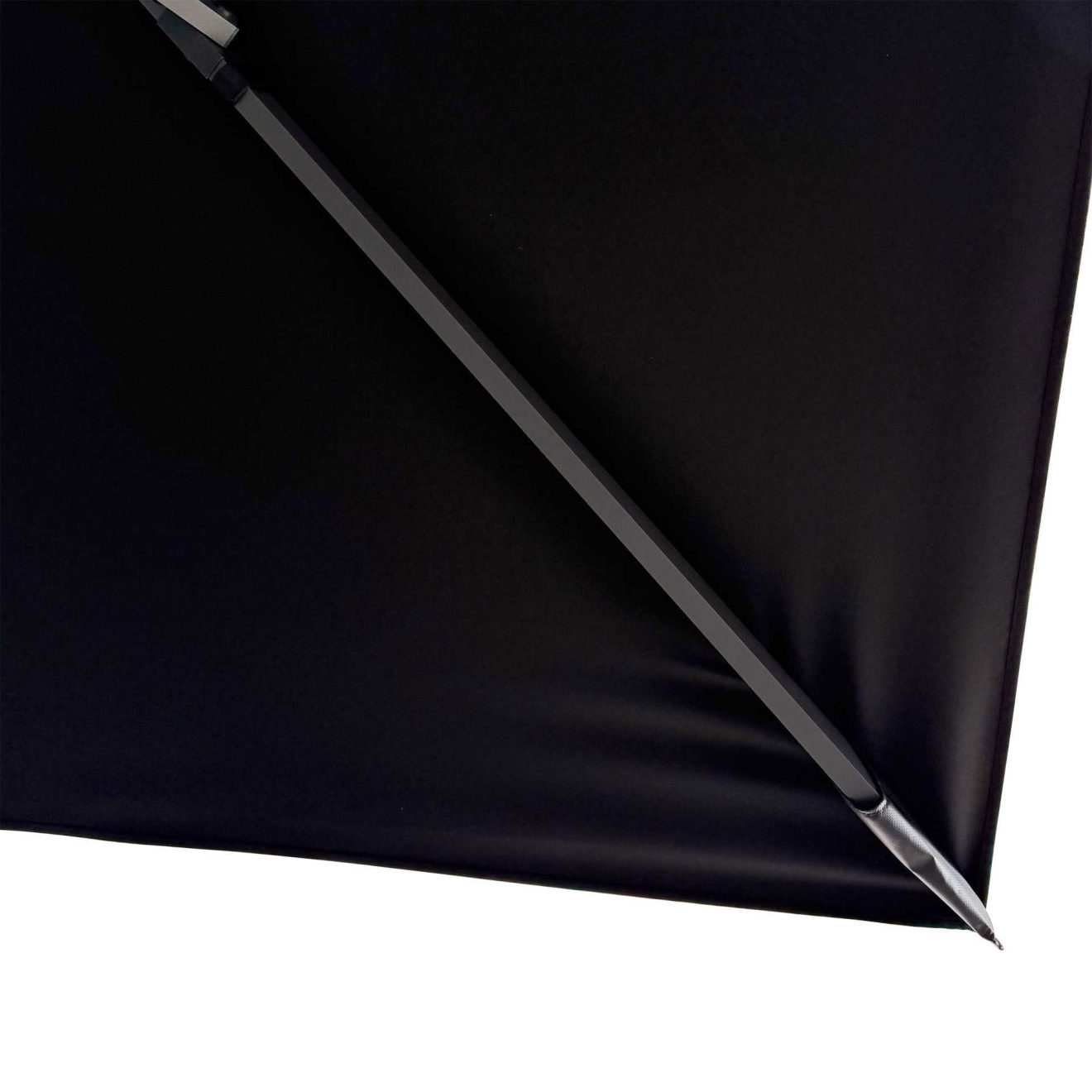 96920770 Parasol Liva2.0 300x300 Zwart Antraciet 5hr