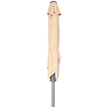 96920780 Parasol Liva2.0 300x300 Ecru Antraciet 2hr