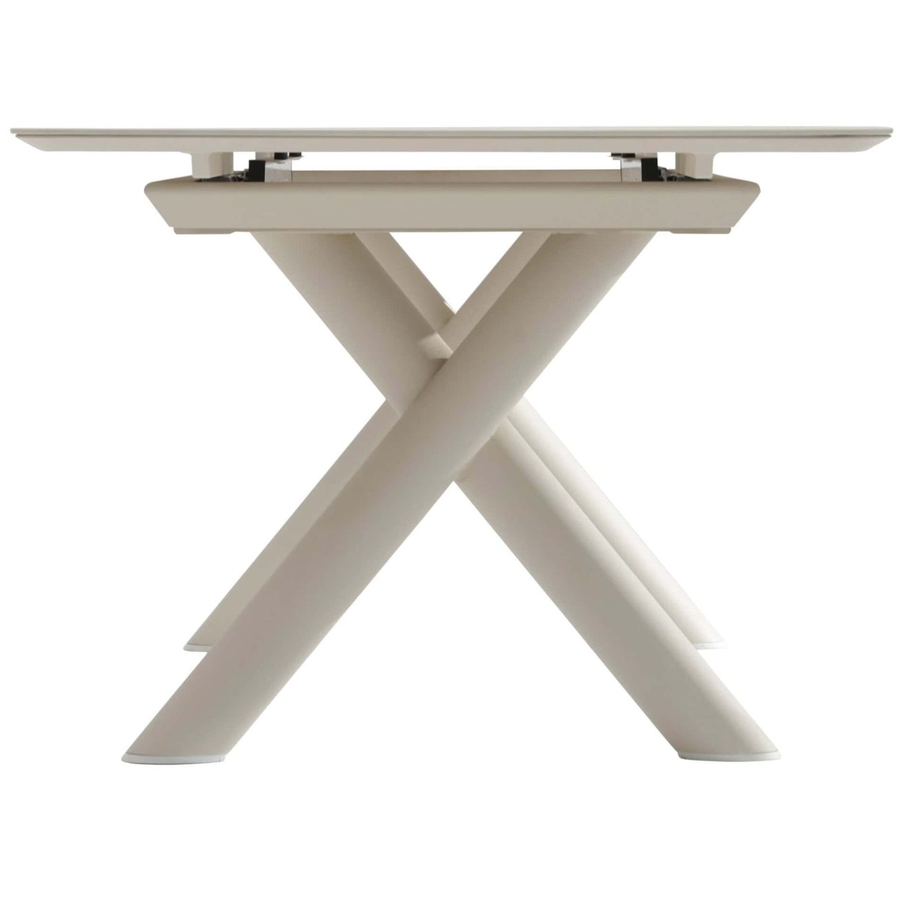 96921400 Belliami Tafel Uitschuifbaar 200:260x100cm Zand 8hr