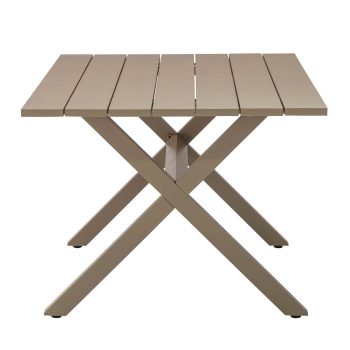 96922210 Vaskin Terrastafel 205x98cm Champagne 3hr