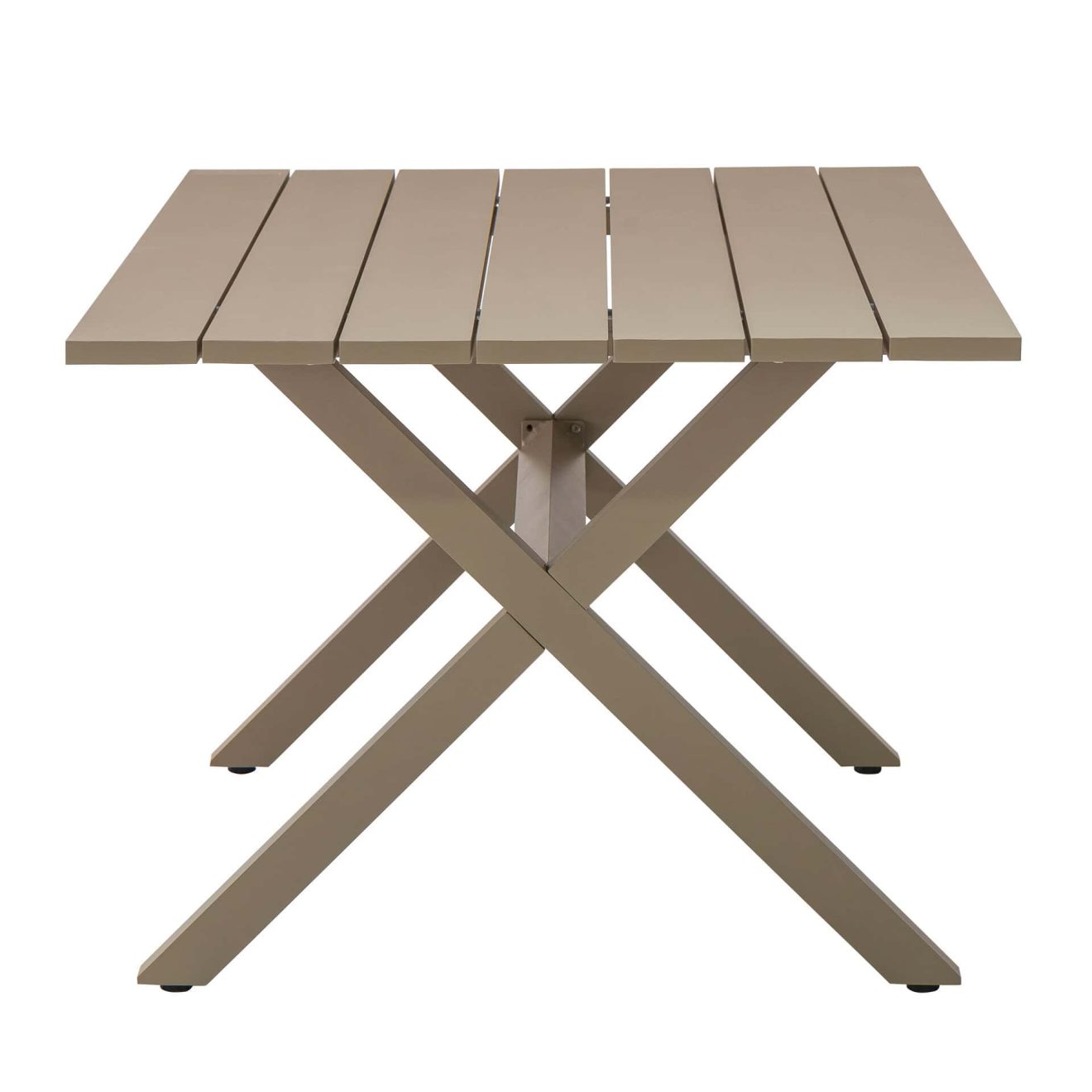 96922240 Vaskin Terrastafel 250x98cm Champagne 3hr
