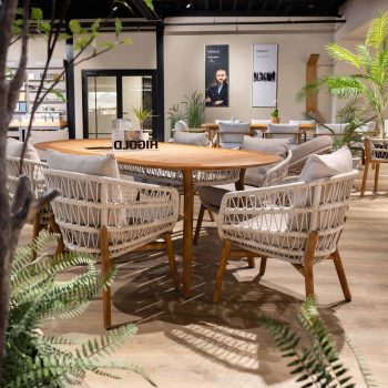 Vasca Taupe Diningset 7 Delig Sfeer 1