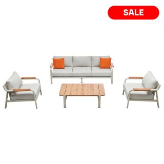 95415230 Visconti Lounge 3 Zits White 1hr Outlet