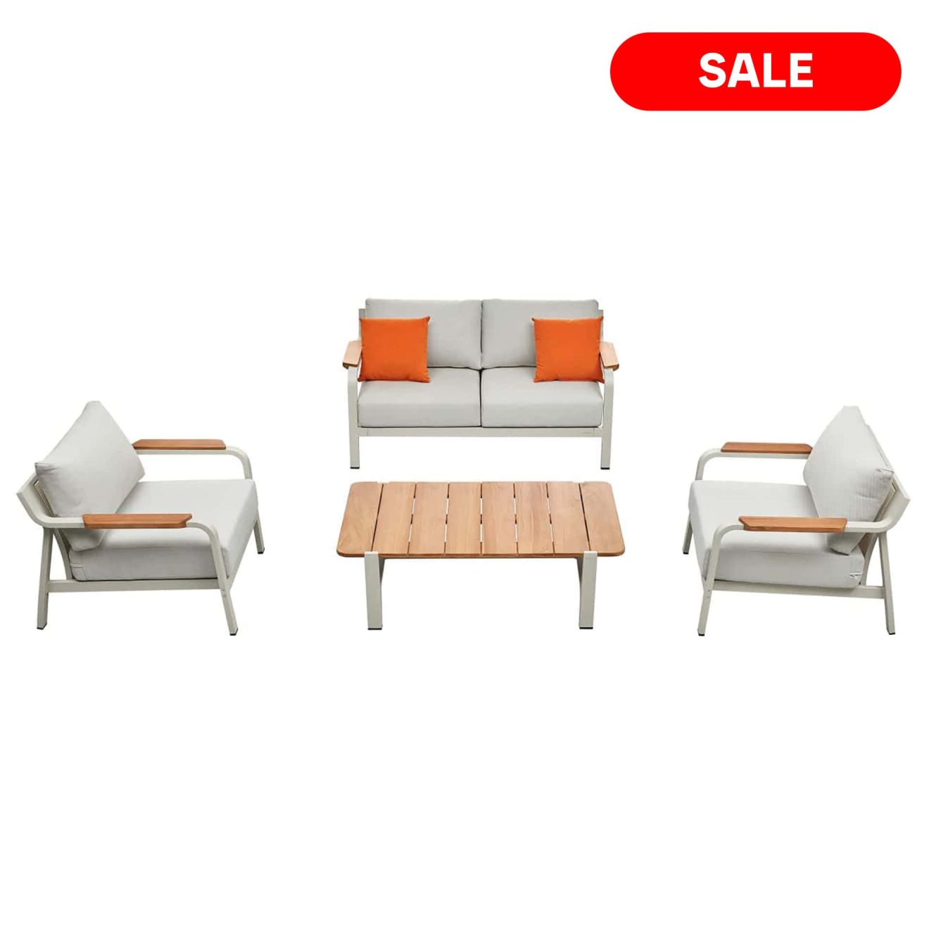 95415320 Visconti Lounge 2 Zits White 1hr Outlet