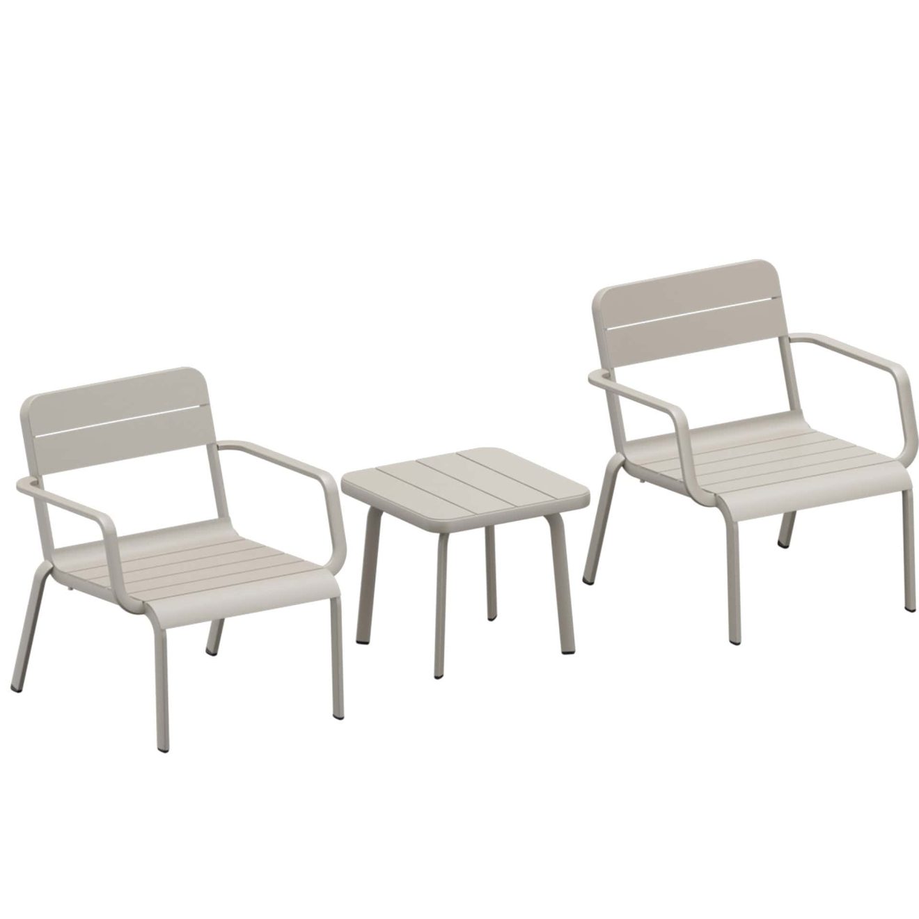 95419370 Terrasset Grijs Joy Set