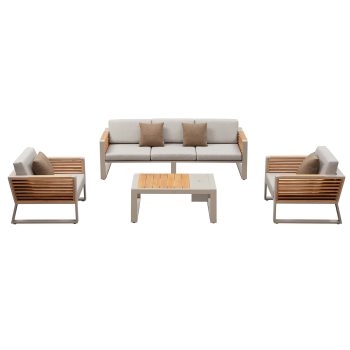 95419510 Loungeset New York Zand 1