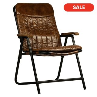 96123630 India Klapstoel Cognac 1 Kopie