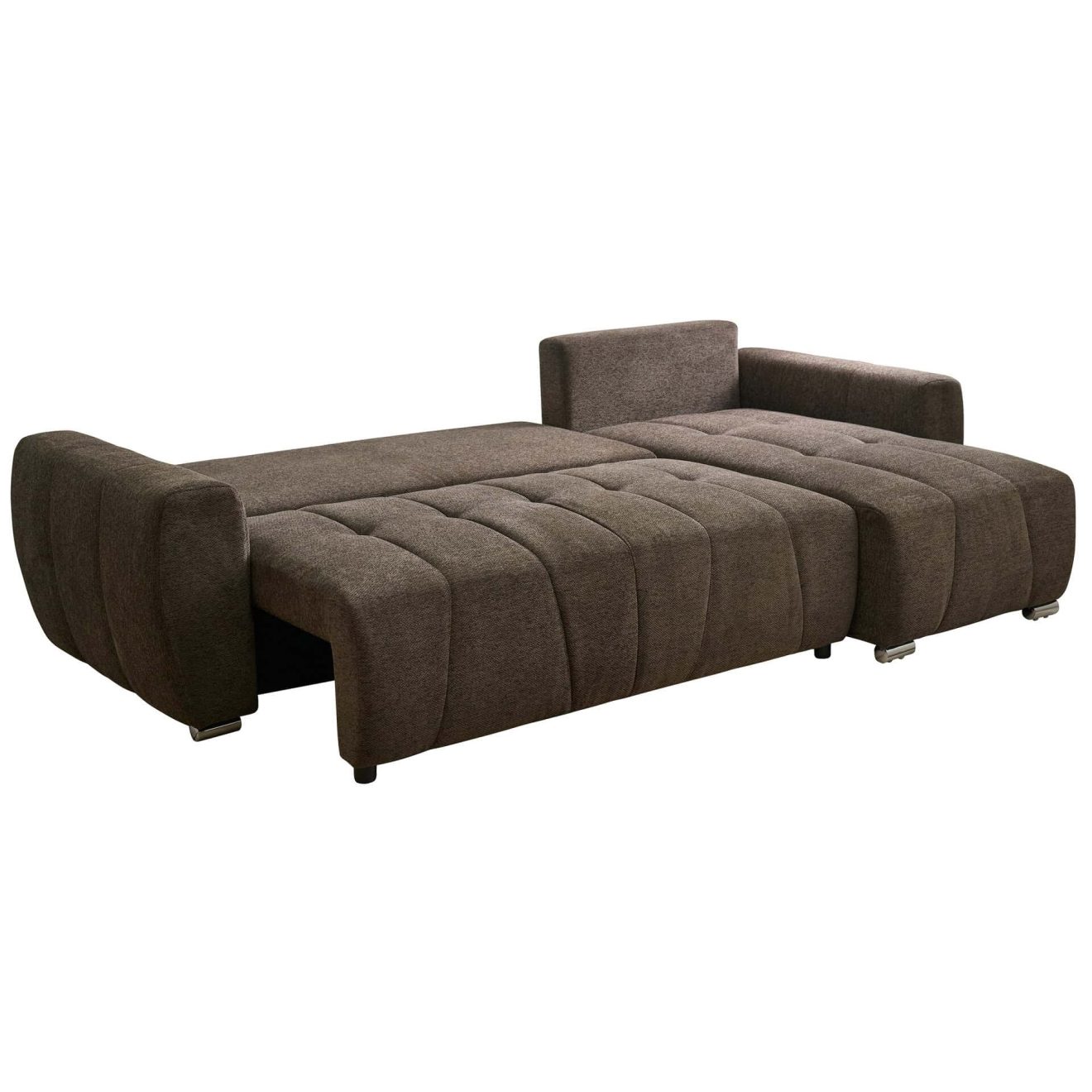 96517050 Morgan Slaapbank Chaise Longue Donker Bruin 2hr