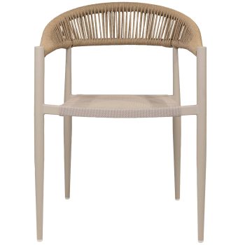 96921330 Jonah Terrasstoel Textileen Beige Zand 2hr