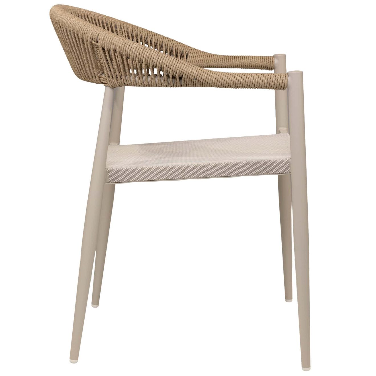 96921330 Jonah Terrasstoel Textileen Beige Zand 3hr