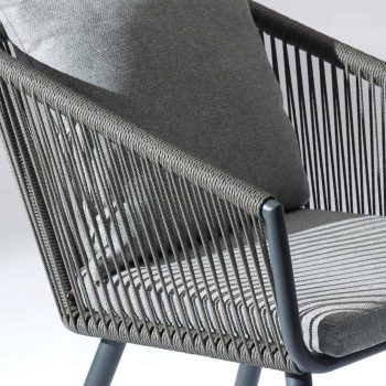 96922330 Ayana Loungeset 3pcs Antraciet 7hr