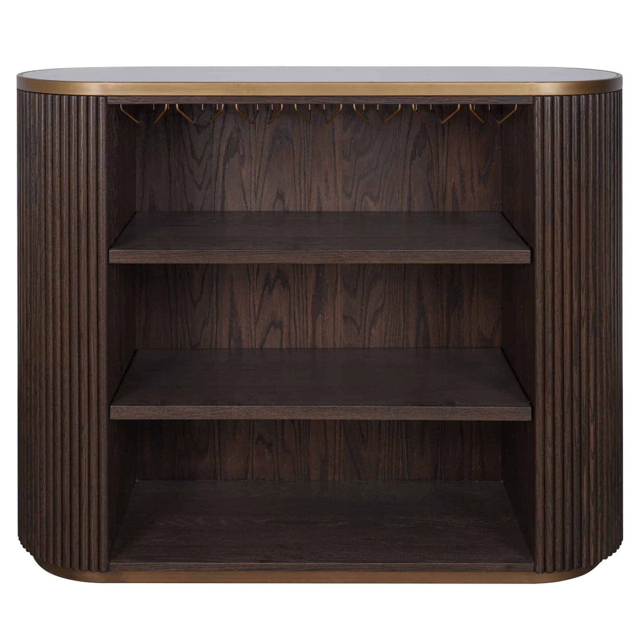95100270 Marezza Buffetkast Eiken Bruin Zwart Epoxy 2hr