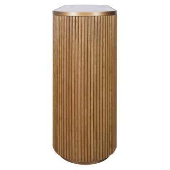 95100290 Marezza Buffetkast Eiken Naturel Zwart Epoxy 3hr