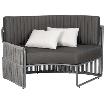 95410600 Terrasbank Roma Small Black 2hr