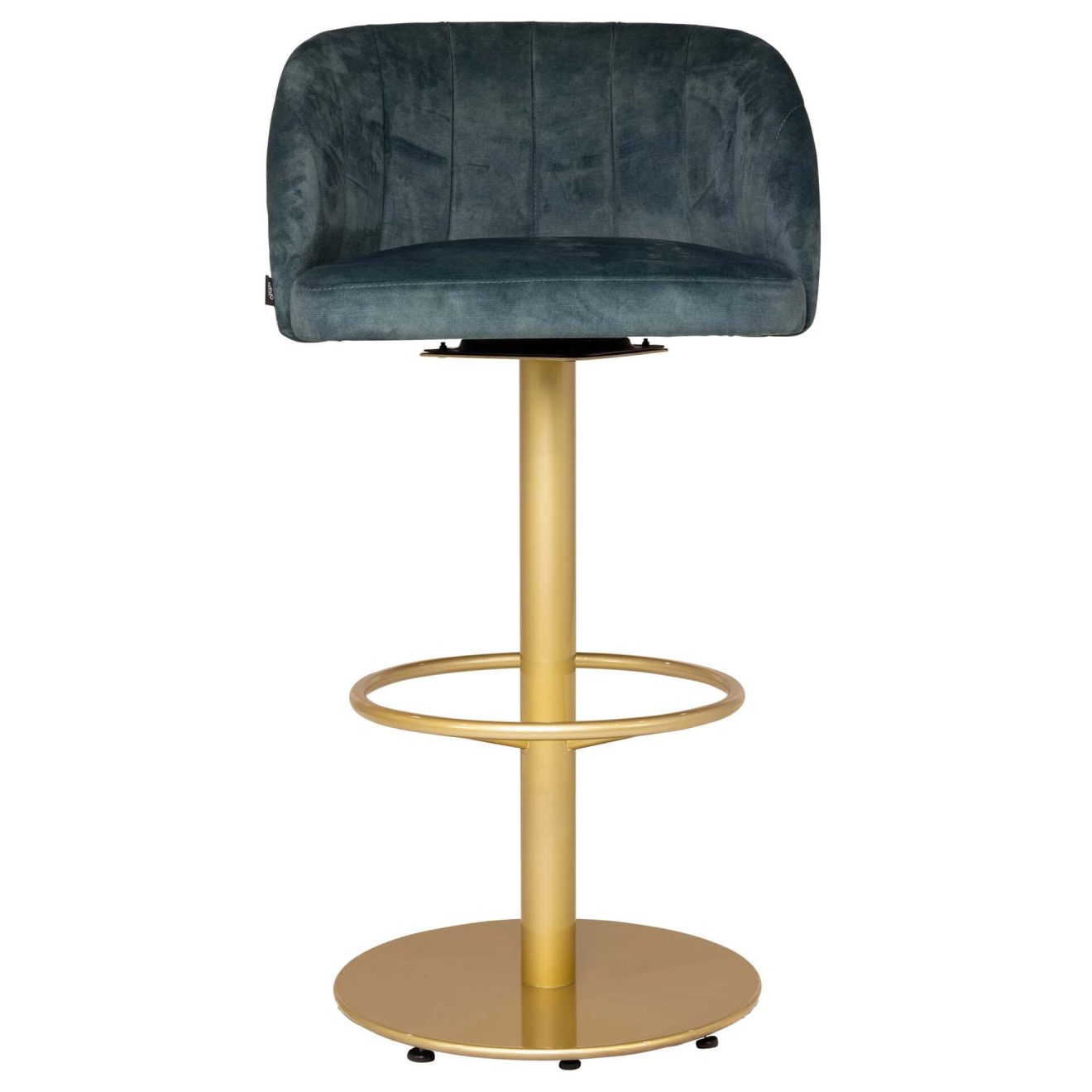 Barkruk Casino Swivel Blauw 2hr