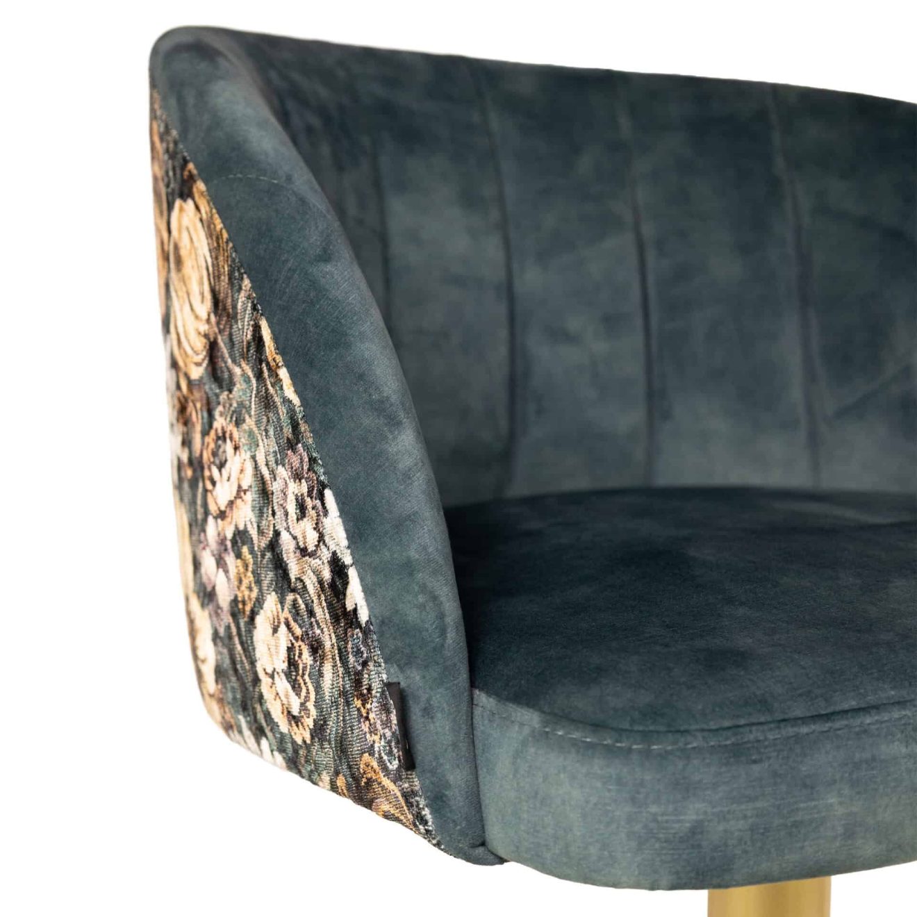 Barkruk Casino Swivel Blauw 6hr