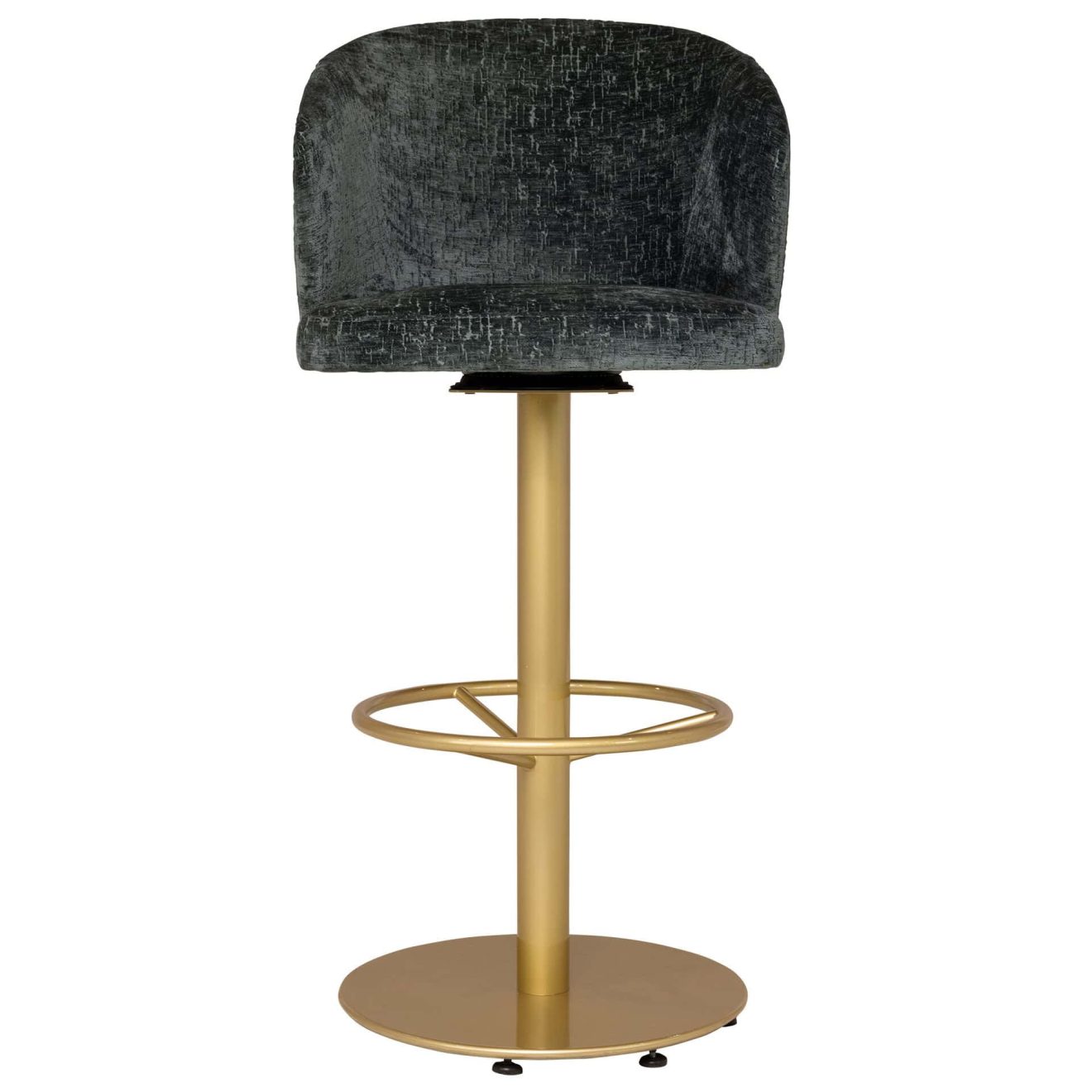 Barkruk Prade Swivel Blauw 2hr