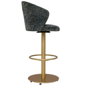Barkruk Prade Swivel Blauw 3hr