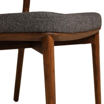 96126900 Stoel Nara Walnut 8hr